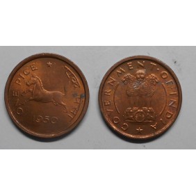 INDIA 1 Pice 1950 C