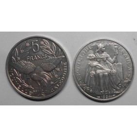 NEW CALEDONIA 5 Francs 1994
