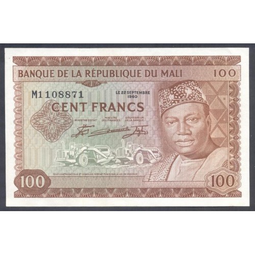 MALI 100 Francs 1967