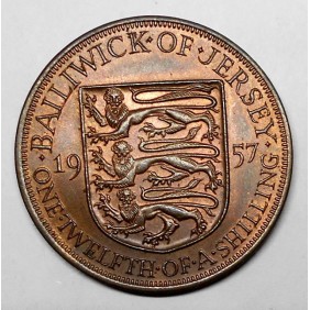 JERSEY 1/12 Shilling 1957