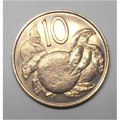 COOK ISLANDS 10 Cents 1972