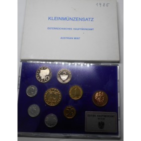 AUSTRIA Set Coins 1985...