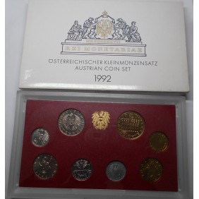 AUSTRIA Set Coins 1992...