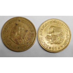 SOUTH AFRICA 1 Cent 1963