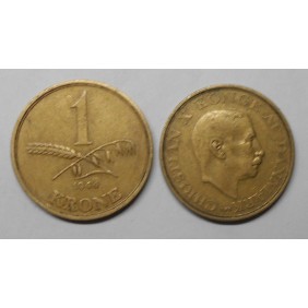 DENMARK 1 Krone 1944