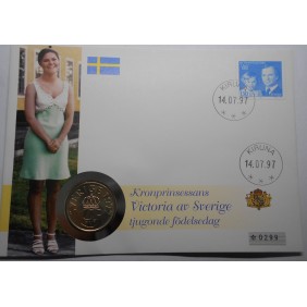 NUMISBRIEF Sweden 5 Kronor...