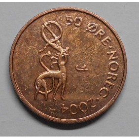 NORWAY 50 Ore 2004