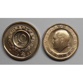 NORWAY 10 Kroner 1984