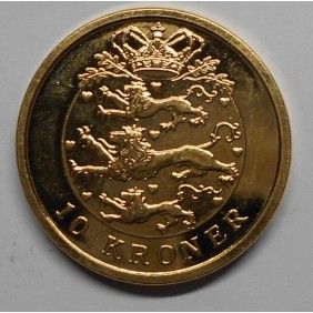 DENMARK 10 Kroner 2008