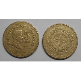 PHILIPPINES 5 Piso 2004