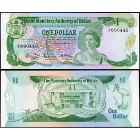 BELIZE 1 Dollar 1980