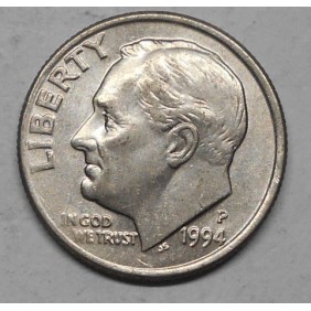 USA Roosevelt Dime 1994 P