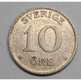 SWEDEN 10 Ore 1928 AG