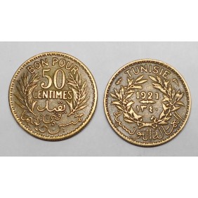 TUNISIA 50 Centimes 1921