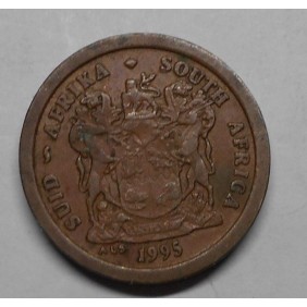 SOUTH AFRICA 2 Cents 1995