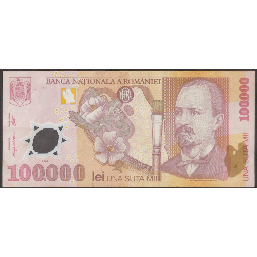 ROMANIA 100.000 Lei 2002...