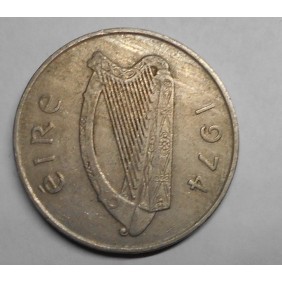 IRELAND 10 Pence 1974