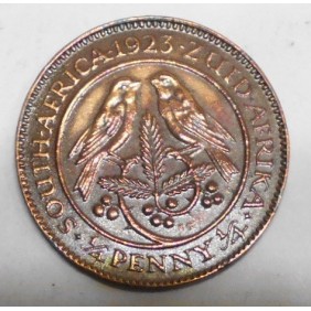 SOUTH AFRICA 1/4 Penny 1923