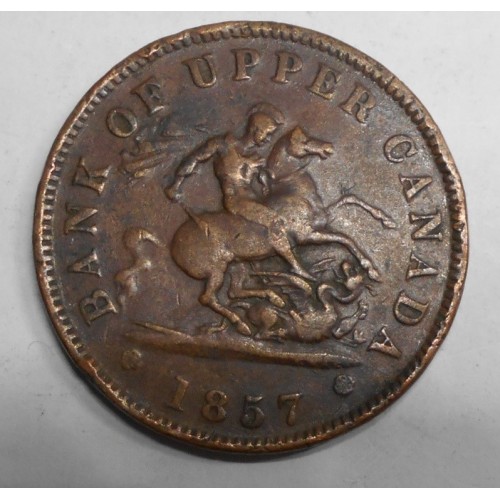 CANADA 1 Penny 1857 TOKEN