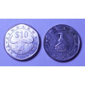 ZIMBABWE 10 Dollars 2003