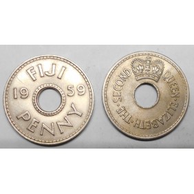 FIJI 1 Penny 1959