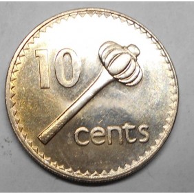 FIJI 10 Cents 1982