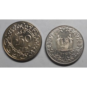 SURINAME 250 Cents 1989