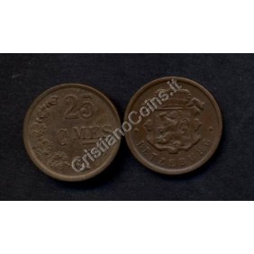 LUXEMBOURG 25 Centimes 1946