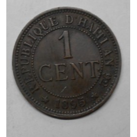 HAITI 1 Centime 1895