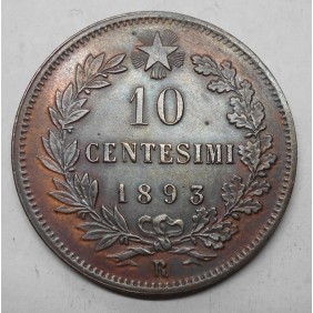 10 Centesimi 1893 R