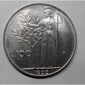 100 Lire 1955 q.FDC