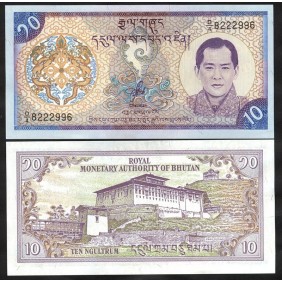 BHUTAN 10 Ngultrum 2000