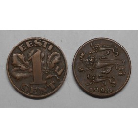 ESTONIA 1 Sent 1929