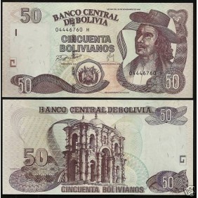 BOLIVIA 50 Bolivanos 2007...
