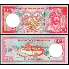 BHUTAN 500 Ngultrum 2000