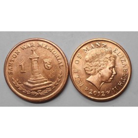 ISLE OF MAN 1 Penny 2012 AA