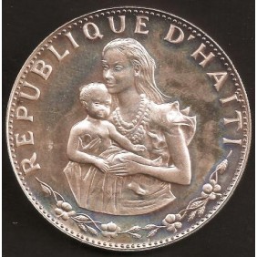 HAITI 50 Gourdes 1973 Woman...
