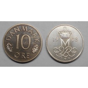 DENMARK 10 Ore 1978