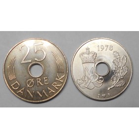 DENMARK 25 Ore 1978