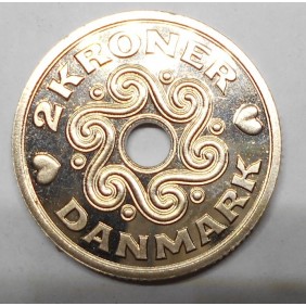 DENMARK 2 Kroner 1998