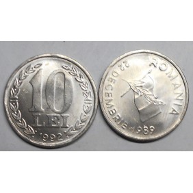 ROMANIA 10 Lei 1992