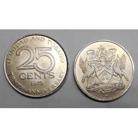 TRINIDAD & TOBAGO 25 Cents...