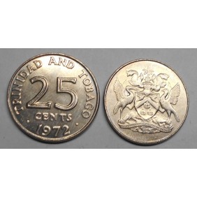 TRINIDAD & TOBAGO 25 Cents...