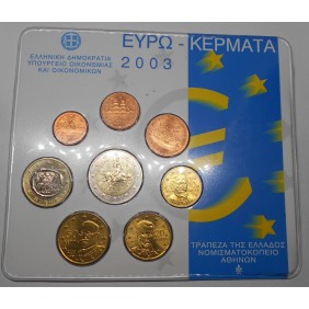 GREECE Set 2003 Official Euro