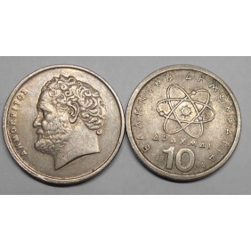GREECE 10 Drachmes 1980...