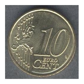 SPAIN 10 Euro Cent 2000