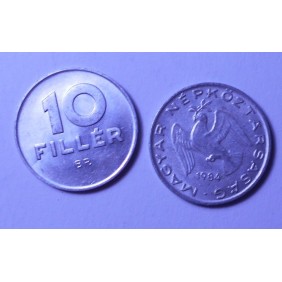 HUNGARY 10 Filler 1984