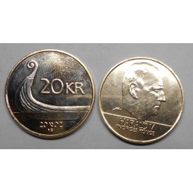 NORWAY 20 kroner 2002 Harald V