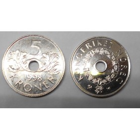 NORWAY 5 Kroner 1998