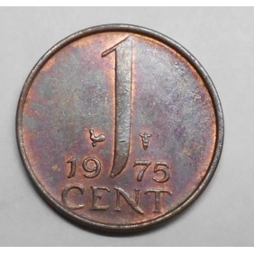 NETHERLANDS 1 Cent 1975